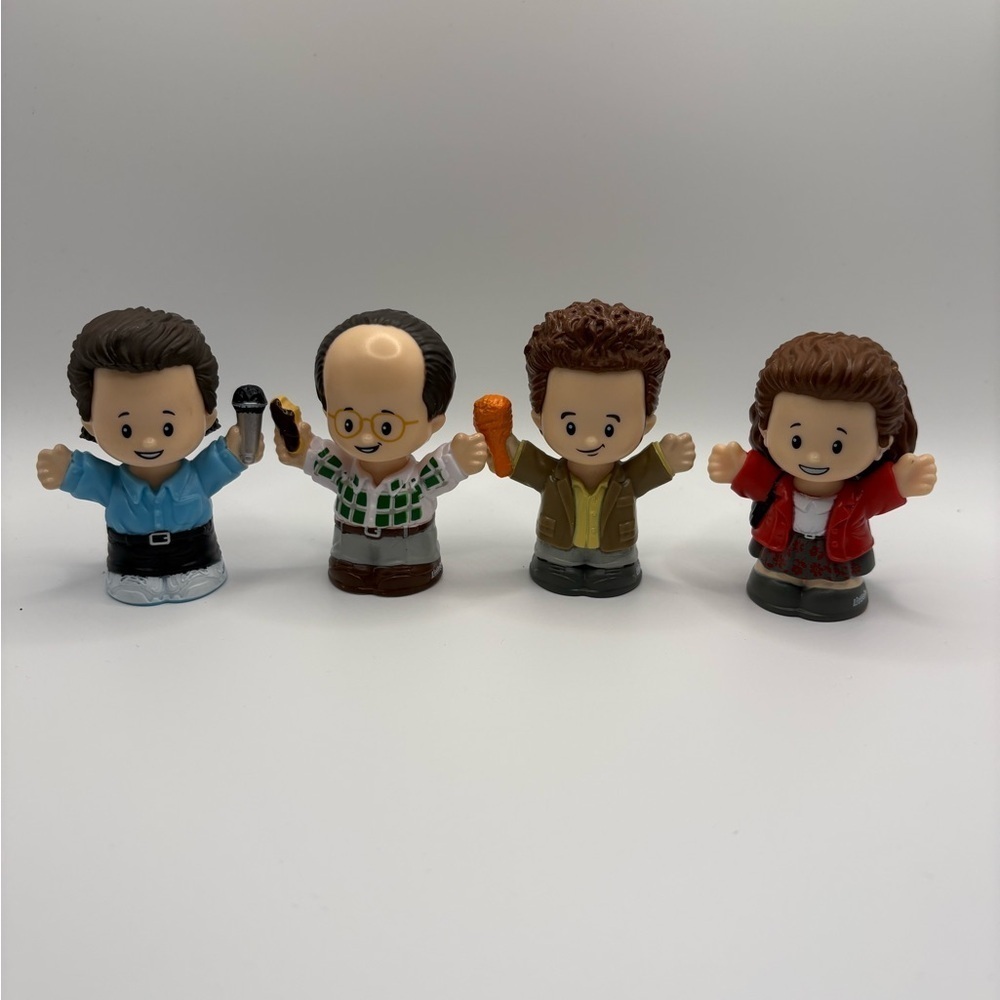 Seinfeld Little People Figure Set Jerry Elaine Kramer George Rare - Picture 7 of 7